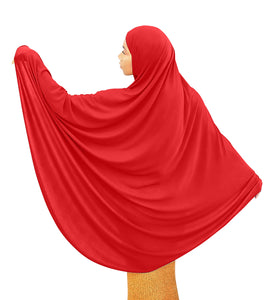 long hijabs khimar amira hijab 1 piece large one size prayer dress