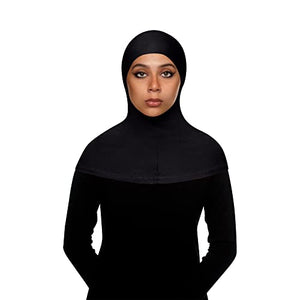 TheHijabStore.com Women's Ninja Instant Full Coverage Hijab Under Cap Sport Bonnet Swim Hijab Under Scarf Ready To Wear Pull On
