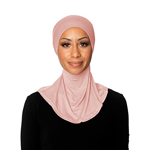 TheHijabStore.com Women's Ninja Hijab Under Scarf with Comfortable Elastic Neck Full Instant Coverage Bonnet Caps