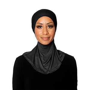 TheHijabStore.com Women's Ninja Hijab Under Scarf with Comfortable Elastic Neck Full Instant Coverage Bonnet Caps