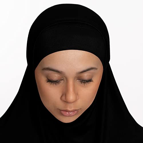 Black Pearl Modal Hijab Undercap For Women Muslim Fashion Abaya Jersey Head  Scarf Dress Turban Cap From Dang10, $8.82