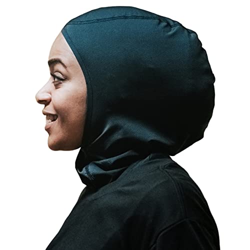 TheHijabStore.com Women's Pro Sports Hijab Scarf Instant 1 Piece Mesh Jersey Head Scarves Headwear