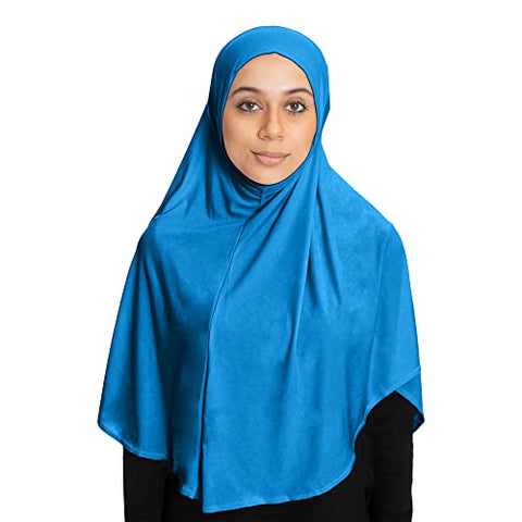 TheHijabStore.com Women's 1 Piece Amira Instant Hijab Ready to Wear Soft Head Wrap - Muslim Head Scarf Pull on Headwear
